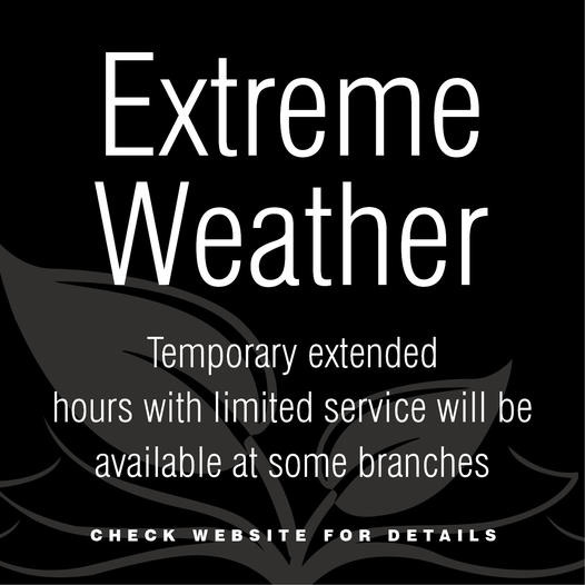 Looking for a place to stay cool? Many of our Fresno County Public Library locations have extended hours to help our community during this extreme heat.

For more information visit fresnolibrary.org