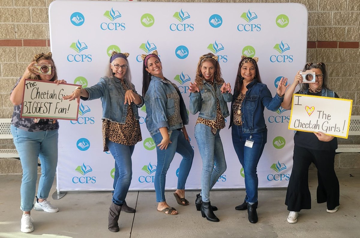 BFieldsCCPS's tweet image. The Cheatah Girls Cheatah Sisters in the House! Day two at CCPS Leadership Conference! @BCEBobcat @CCPSLeadership