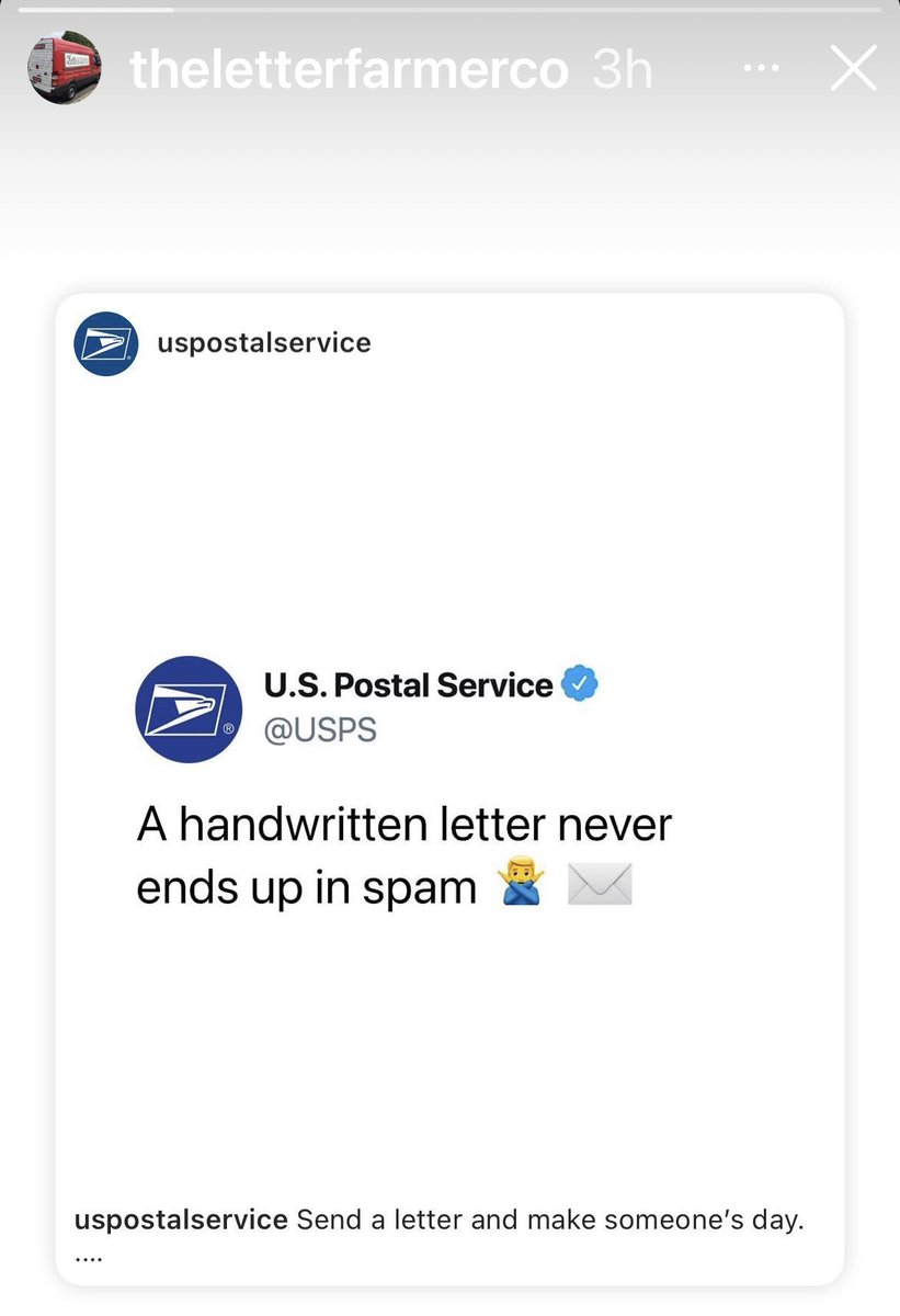 For my #letterwriting friends. #nospam