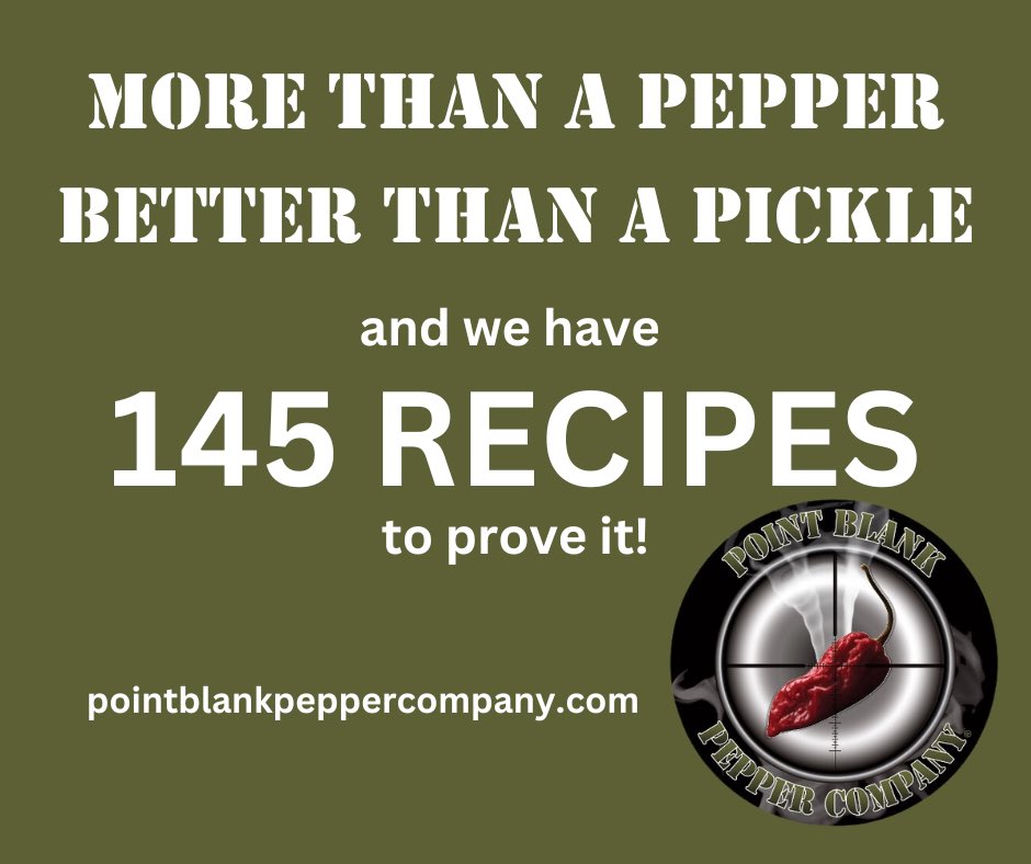 PntBlankPepper's tweet photo. Yup you read that right, 145 recipes using our products!  From appetizers to desserts with cocktails in between!
Visit us at https://t.co/jUYOF5XEtD and choose your favorite! https://t.co/2DEaHcHRcq