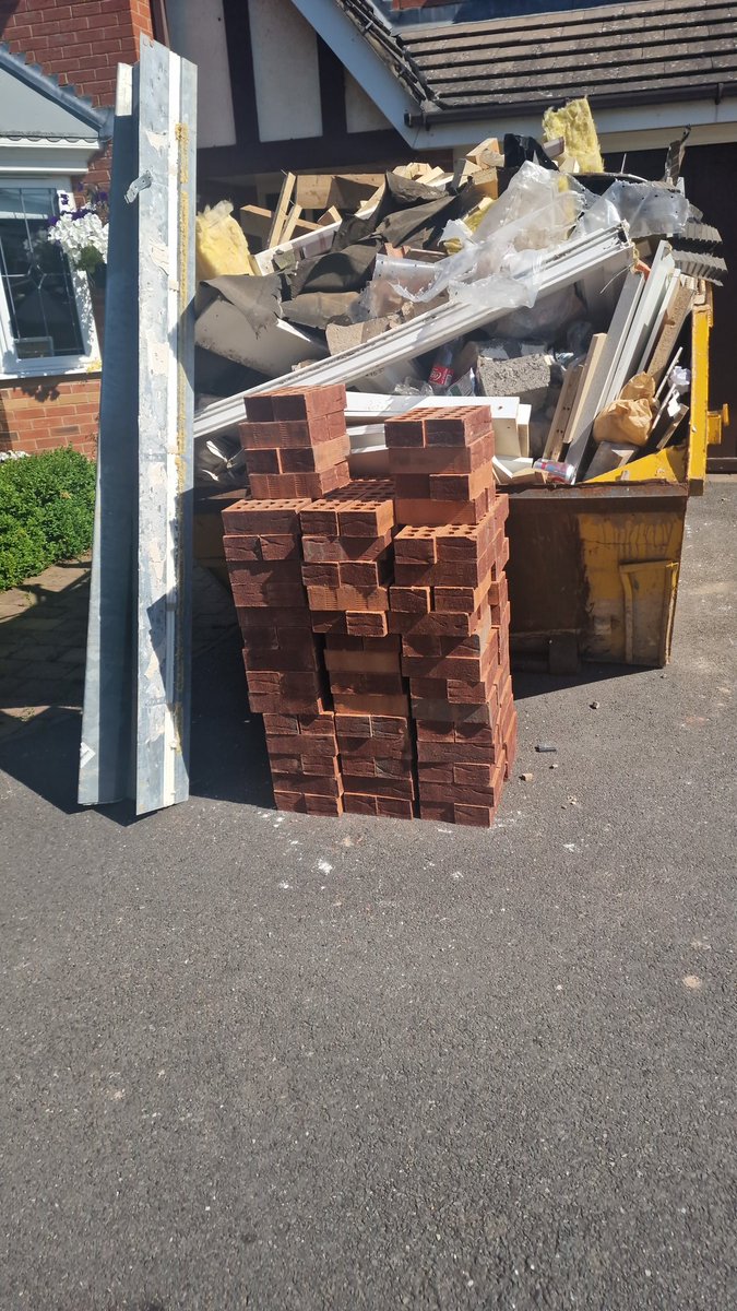 Hi 👋,  when you skip is due to pick up, please don't block the way to skip or don't put anything in front of the skip or around it, we need a free space to Adjust the Lorry to the skip and the skip need to be free from grounded stuff to lift up the air safety #Skip #Coventry
