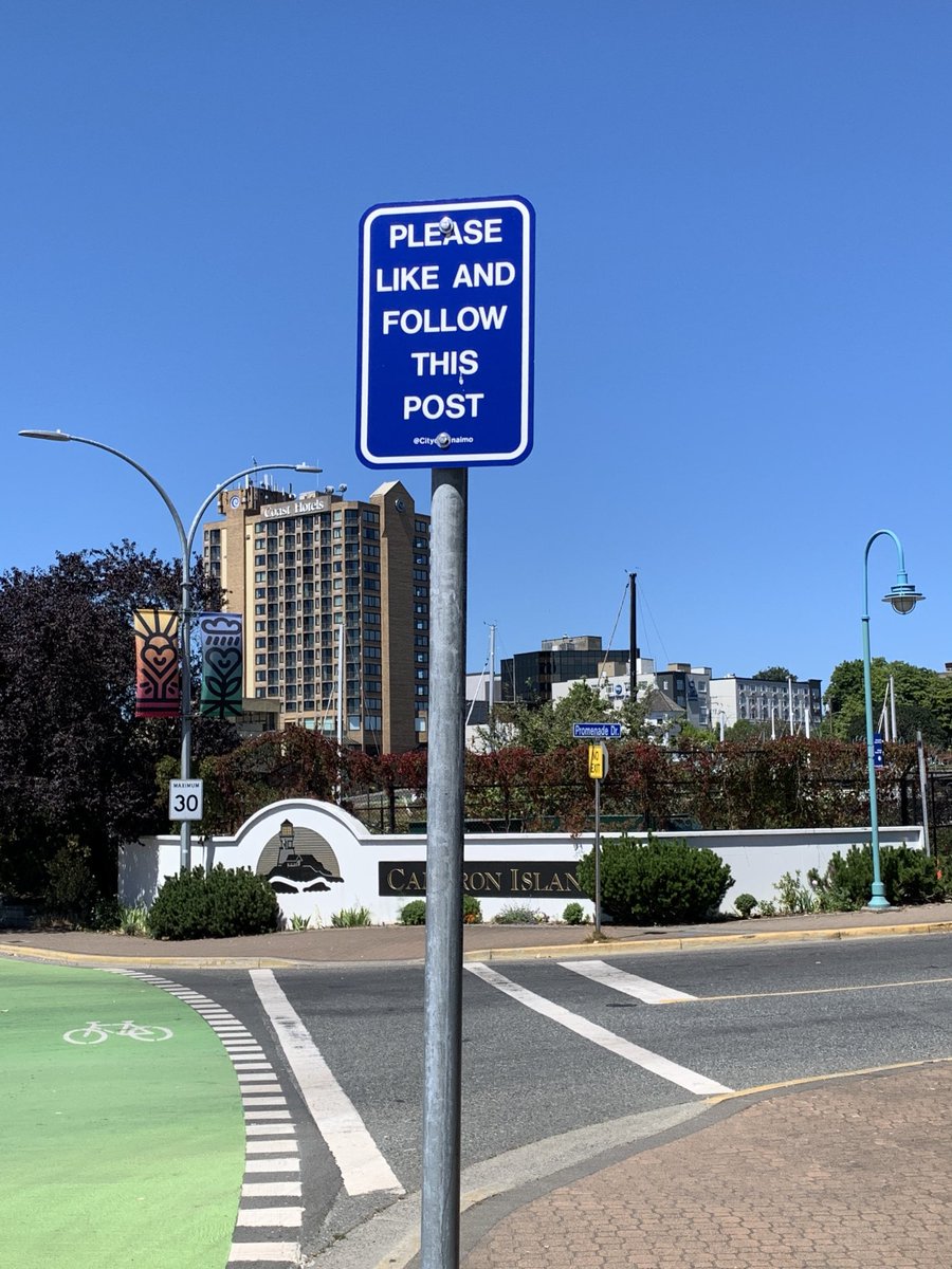 pbconstant's tweet photo. Sign in the city of Nanaimo 🇨🇦 https://t.co/Ijm9aHlY2b