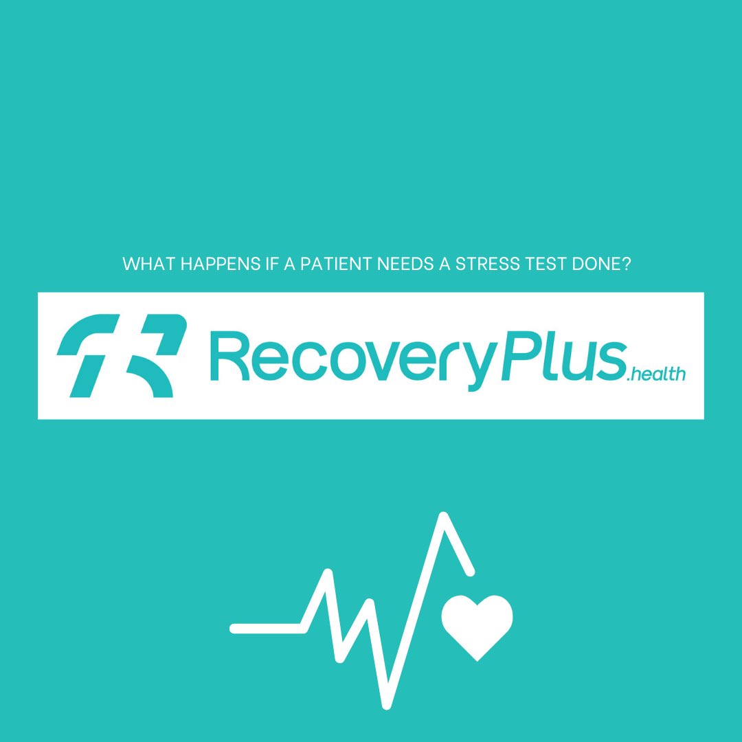 Recoveryplus_h's tweet photo. What happens when our cardiac healthcare professionals decide a patient needs a stress test...during remote rehab? #RehabRightAtHome #RecoveryPlusHealth #telehealth #cardiacrehab #remoterehab #stress #stresstest #hearttest #heartdisease  Swipe to find out!➡️ https://t.co/EwUcRPxC4O