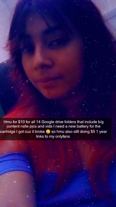 Hmu because I really need a new battery for my cartridge UwU I take cashapp PayPal Venmo zelle or gpay<a href="/tag/nsfw"class="tags"><span>#nsfw</span></a><a href="/tag/sellingcontent"class="tags"><span>#sellingcontent</span></a><a href="/tag/egirl"class="tags"><span>#egirl</span></a>