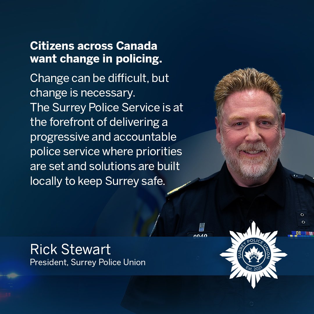 We thank the province for providing resources to the City of Surrey to ensure the transition is seamless.

#bcpoli #surreybc