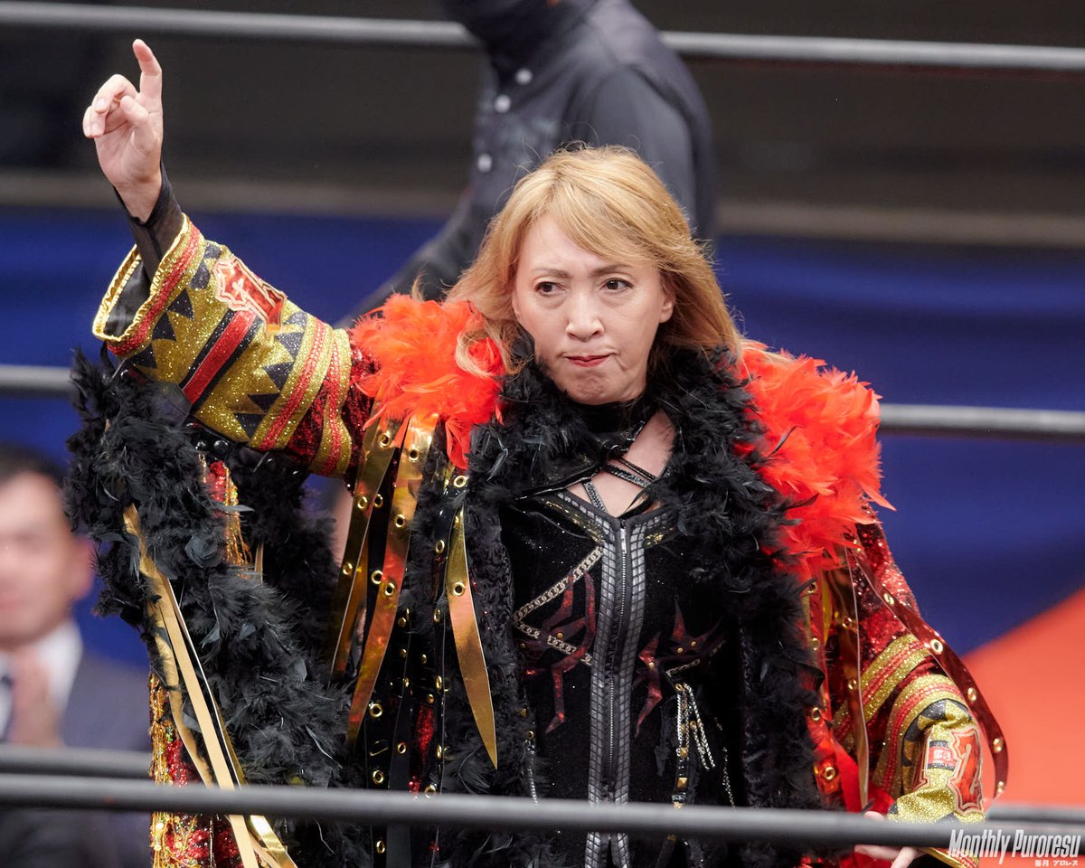 Monthly Puroresu on Twitter "Ozakick!! "Jaguar Yokota 47th Anniversary