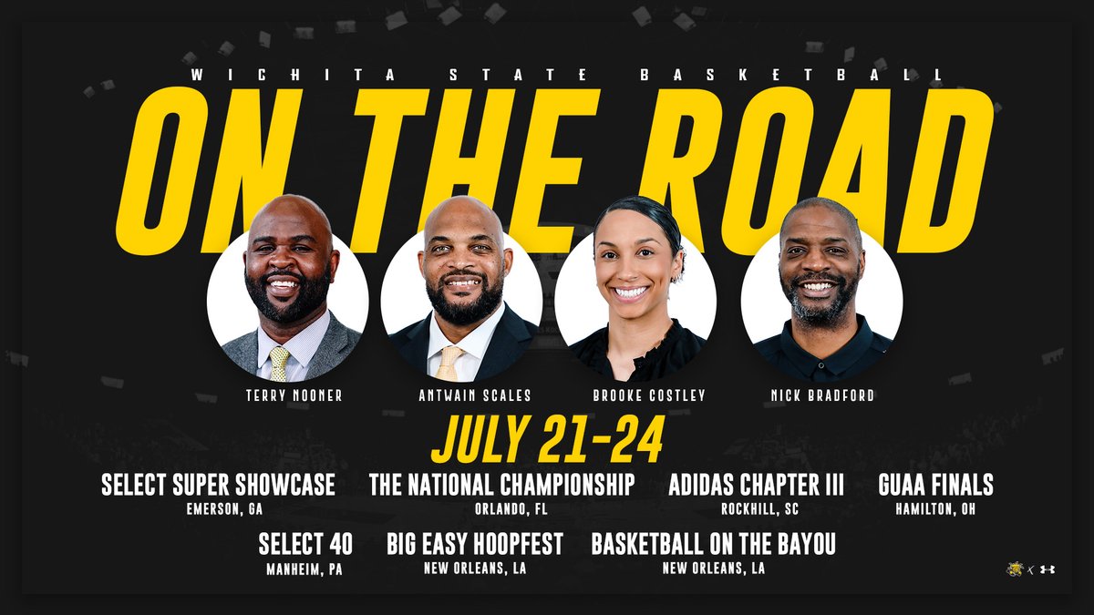 Heading back out in search of future Shockers! 🛣️

Drop your schedules in the comments ⤵️