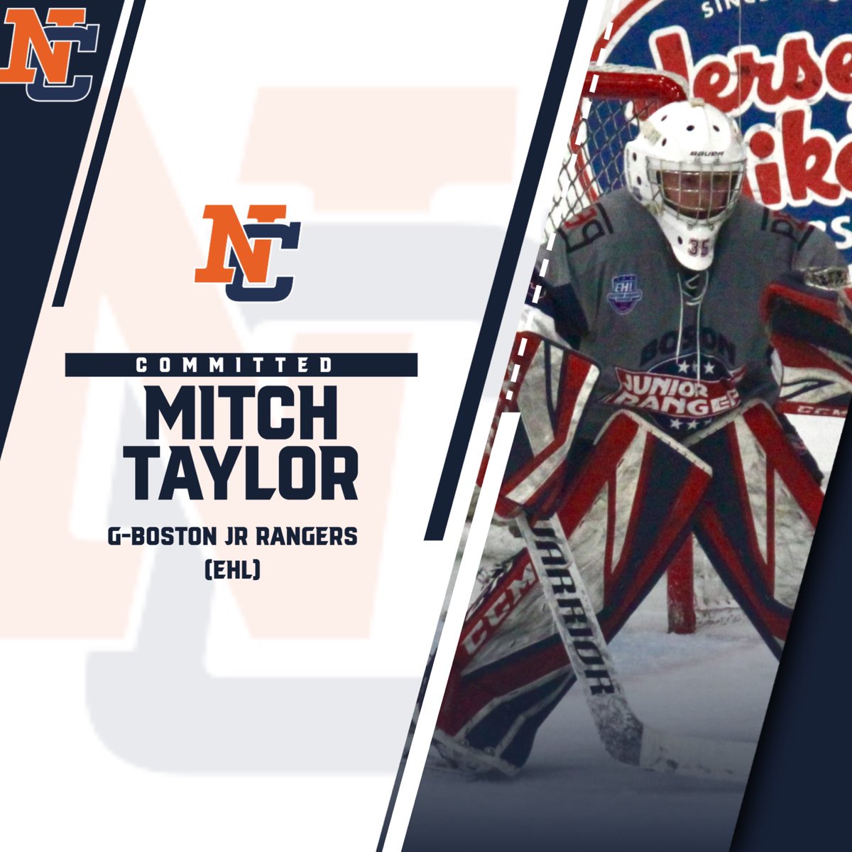 Welcome to LumberJack Hockey, Mitch! #NorthlandCollege