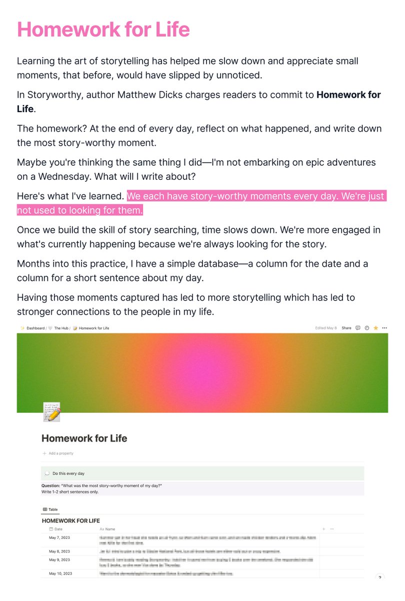 This 5 minute daily practice has helped deepen connections in my life. <a href="/MatthewDicks/">MatthewDicks</a>