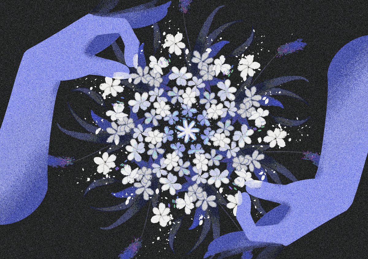 「花」|CUIのイラスト