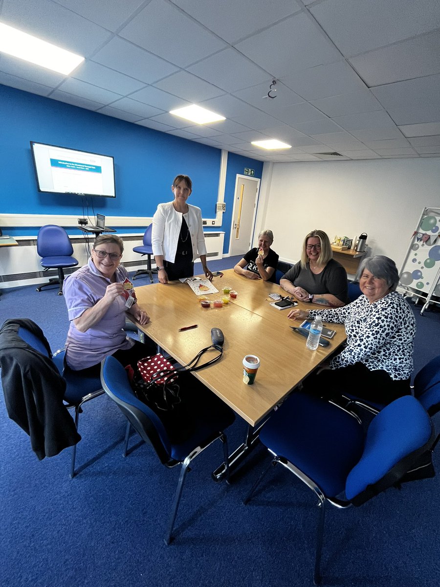 Today we held the first induction day for our new Diversional Therapists; a new post being introduced within Older Adults. This is a vision that has been long in the planning and it is an extremely exciting time for our department…
