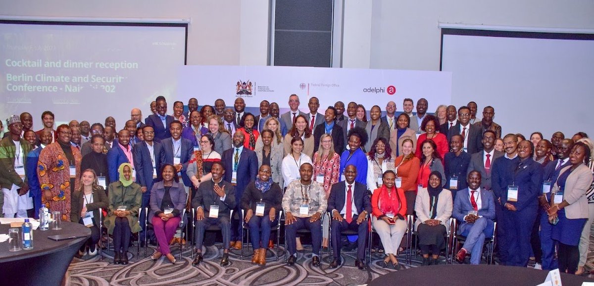 mohamedaali_'s tweet image. Security and Climate Professionals came together at the Berlin Climate and Security Conference, in Kenya, to strengthen the nexus between climate, security, and community well-being. #BCSC