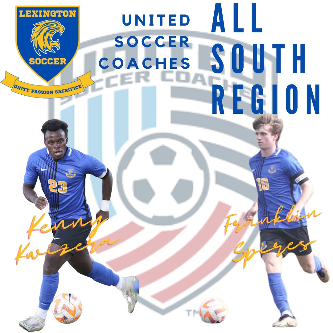 Congratulations to Kenny Kwizera and Franklin Spires for being named to the United Soccer Coaches All South Region Team! @LHS_WILDCATS @LHSWildcatsLex1 @CoachCurtis35 @Rtpool_LHS