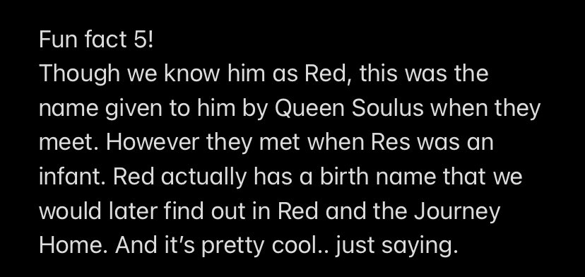 ANOTHER NAME FACT?! #RedWeek #IndieDevs #IndieGameDev