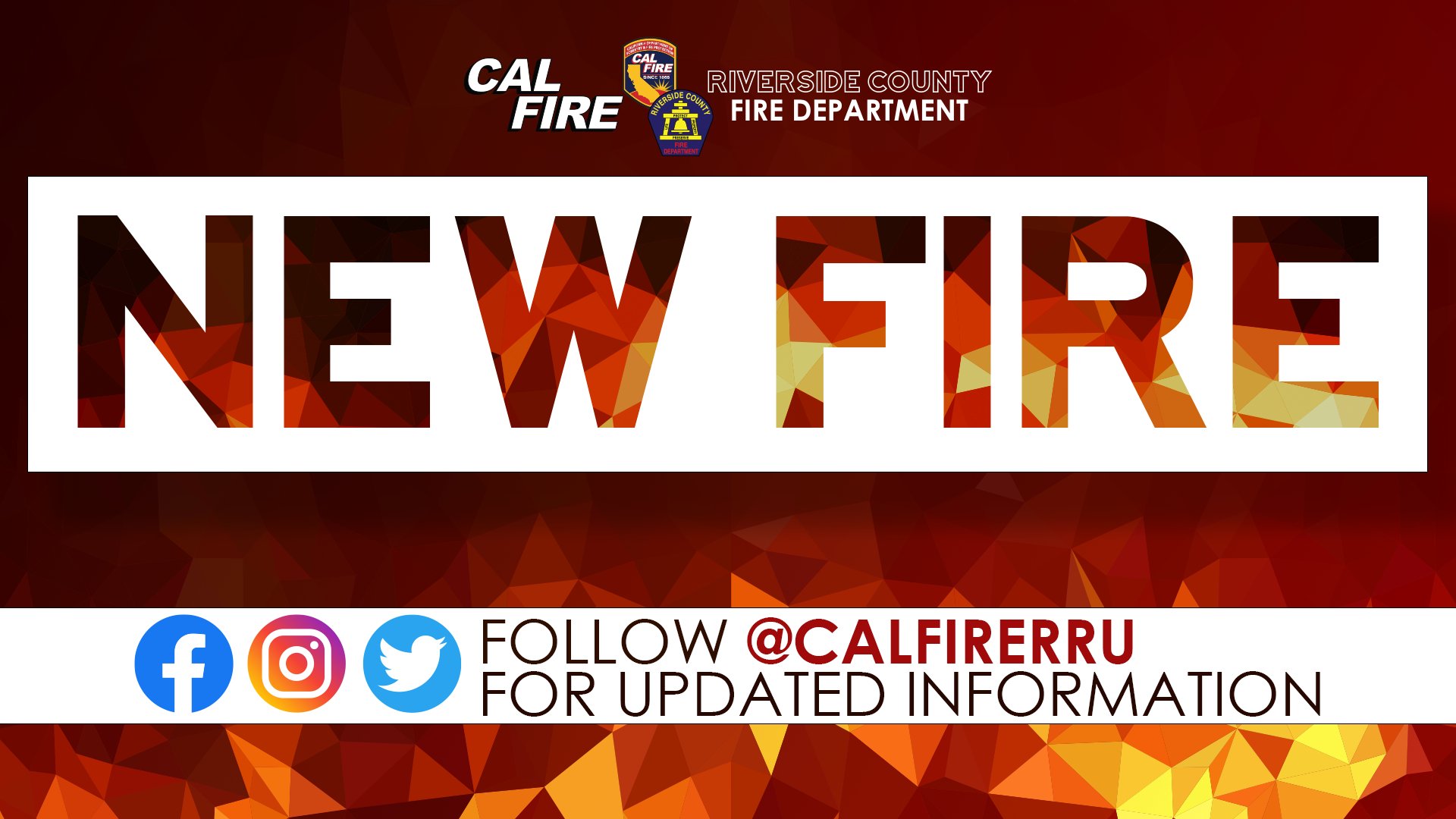 CAL FIRE/Riverside County Fire Department on Twitter: 