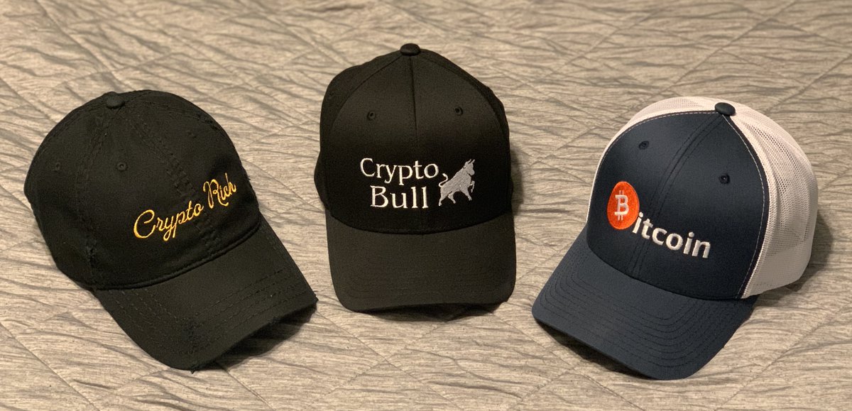 SpideyCouture's tweet photo. I have had a few people interested in #SpideyCouture getting some #CryptoHats on the website. I have been demoing 3 styles and I am very comfortable in their quality, so I am going to try to get some designs online over the next week.

Since I have already paid for the embroidery conversion of 3 designs that I demo'd, I should have those available in the 3 styles of hats by tonight. 

I will have the "distressed" dad hat and the closed-back hat with the options to have my store's branding on the back or not.