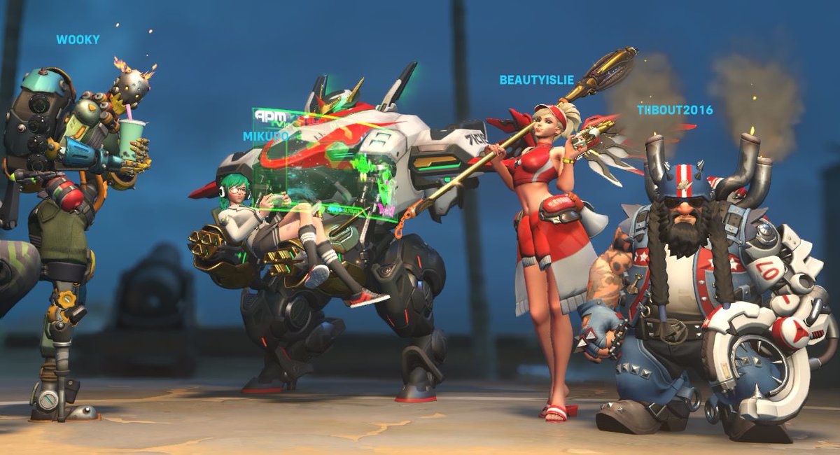 Let’s goooo la session #Overwatch2 avec nos BP <a href="/Wooky_BEL/">𝕎𝕠𝕠𝕜𝕪 | 𝙱𝙿 🇧🇪</a> <a href="/Mikuroneko_/">Miku</a> <a href="/BeautyIsLie/">Mαrie. 🌙🌋</a> et <a href="/tiibout2009/">tiibout</a> ! 💣
