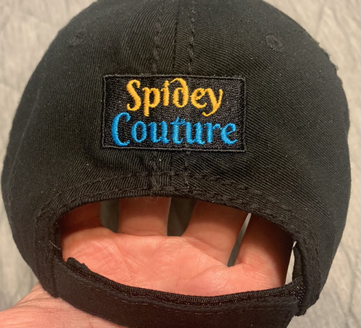 SpideyCouture's tweet photo. I have had a few people interested in #SpideyCouture getting some #CryptoHats on the website. I have been demoing 3 styles and I am very comfortable in their quality, so I am going to try to get some designs online over the next week.

Since I have already paid for the embroidery conversion of 3 designs that I demo'd, I should have those available in the 3 styles of hats by tonight. 

I will have the "distressed" dad hat and the closed-back hat with the options to have my store's branding on the back or not.