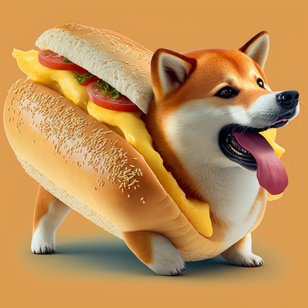 Oonabot's tweet photo. Today is #NationalHotDogDay and now I'm hungry.
$DOGE #Dogecoin #KeepDogeAbsurd https://t.co/W0Rs7g5T0L