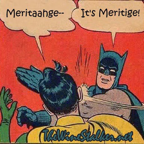 “It ain't no fancy French word. It's 'Murican and a combination of ‘merit’ and ‘heritage’. And now you know.” A classic from May 2014.

#wine #winelover #winetime #winememe #instawine #drinks