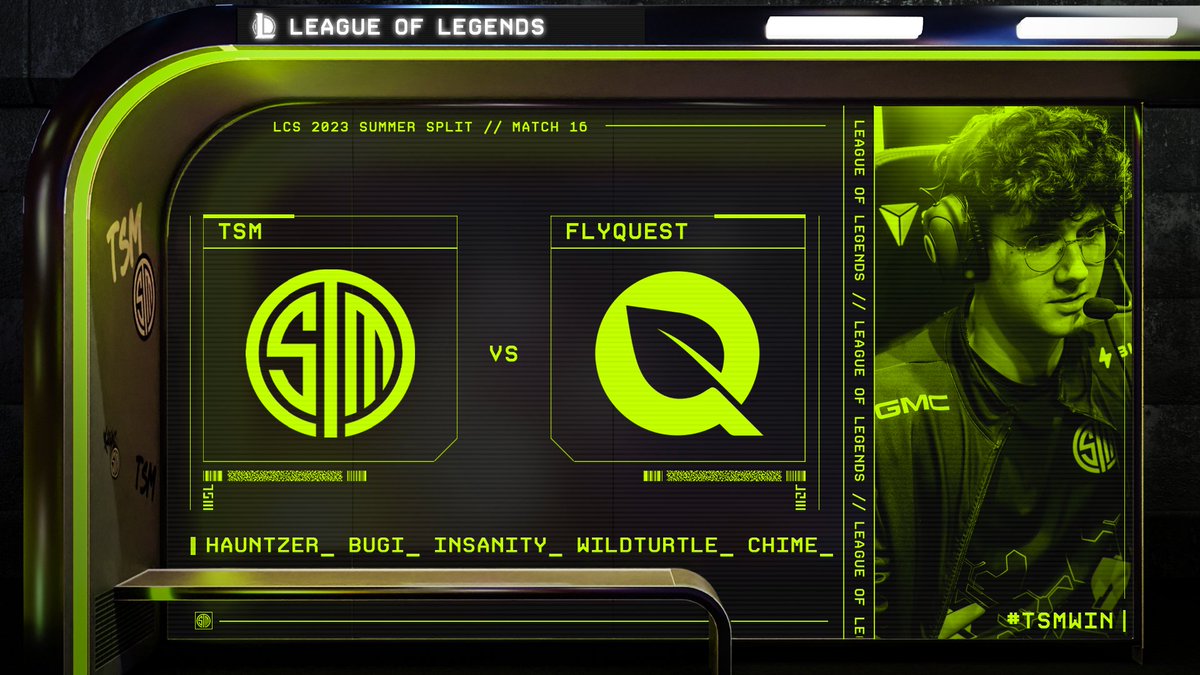 tsmreport's tweet photo. [#TSMLCS] - CLOSING OUT THE DAY WITH LEAGUE

We're on the hunt for an Upper Bracket playoffs berth, starting with a #TSMWIN today!

📺 https://t.co/85kKXz7WJA https://t.co/itKToDlCVR