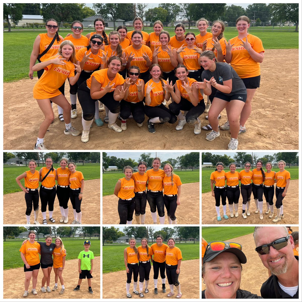 Thank you <a href="/CCCSoftball1/">CCC Raider Softball</a>!! Fun was had on the field today!  18 girls contributed to a 4-0 day 🎉