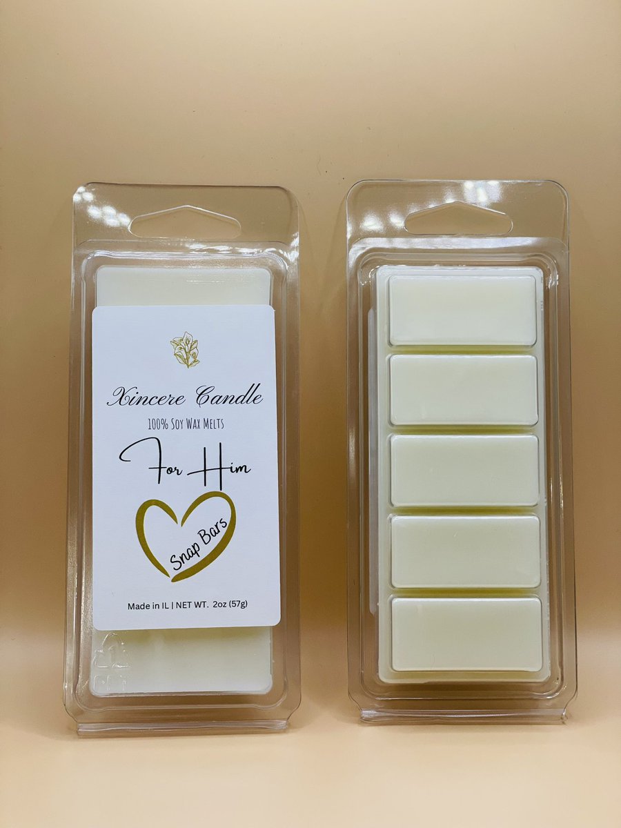 “For him” wax melt bar 

xincerecandle.com/product-page/f…

#soywaxcandles #soywaxbars #waxmelts #diycandles #waxbars #wax #soywax #soycandles #diywaxmelts #scentedcandles #candles #homedecor #luxury #decor #mood #scents #relaxation #candleslovers #candleaddicts #cleanburning
