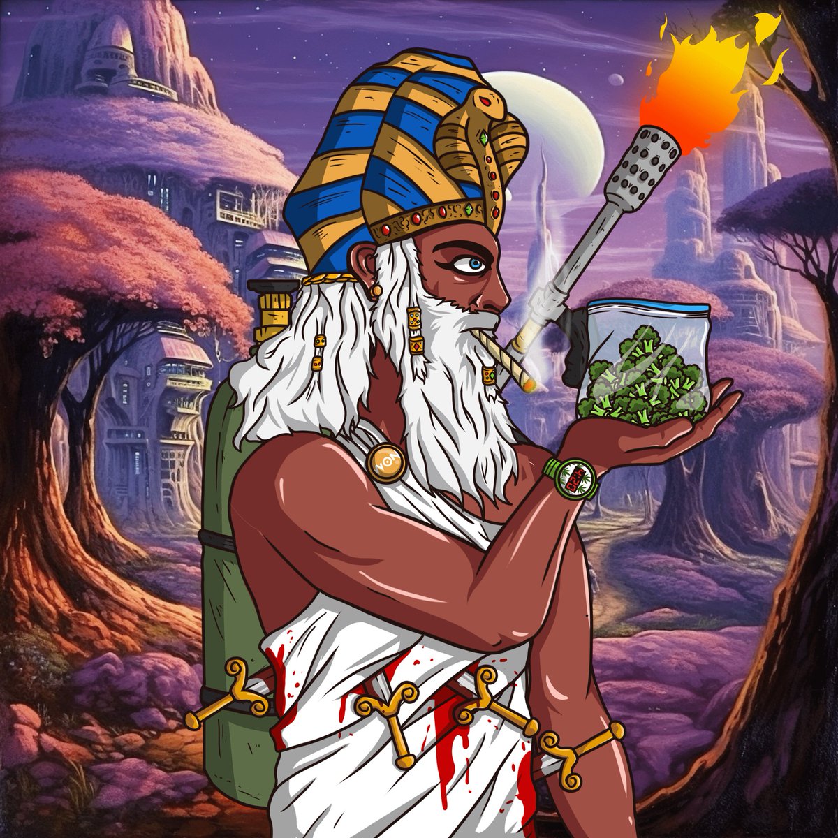 📢 Anunnaki Nation by @WrathOfNations MINT IS LIVE 𓂀🔺

💻 xrp.cafe/collection/anu…

👥 Mint
▪️ 88 XRP first 500
▪️ 111 XRP after that

🖼️ Supply
1111 NFTs

📜 Like / RT to win one
11 winners / Ends August 1