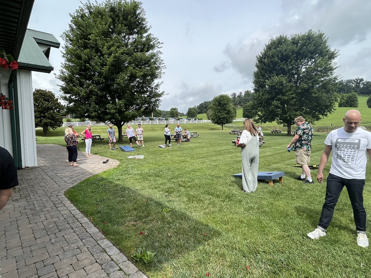 Washington County leaders spent two days preparing for the upcoming year. A great ending with Self-Care. “Before a Leader can take care of others, they must take care of themselves first.” <a href="/WCDE_TN/">WashingtonCoSch TN</a>