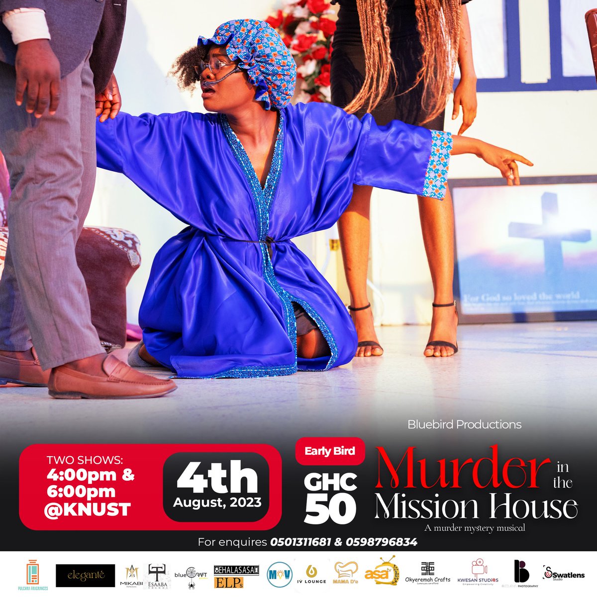 Bluebird_playz's tweet photo. The Murder🔪 Mystery has moved to KUMASI
.
#BlueBirdPlayz
.
.
Supreme,Court,Portia,London,Kuffour,#HabibiVideo, Kennedy,Agyapong,Kudus,Black,Sherif,Tems,Brics,Missy,#TheView,JayZ,Prison,Break,Gyakye,Quayso,#ICGCKingsTempleTakoradi,#BlueBirdCreatives https://t.co/8bazDwjFPA