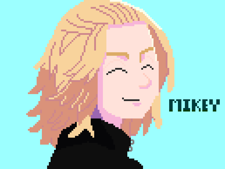 Super_Land__'s tweet photo. Mikey #TokyoRevengers #pixel #art #pixelart https://t.co/qa1SacUuNi