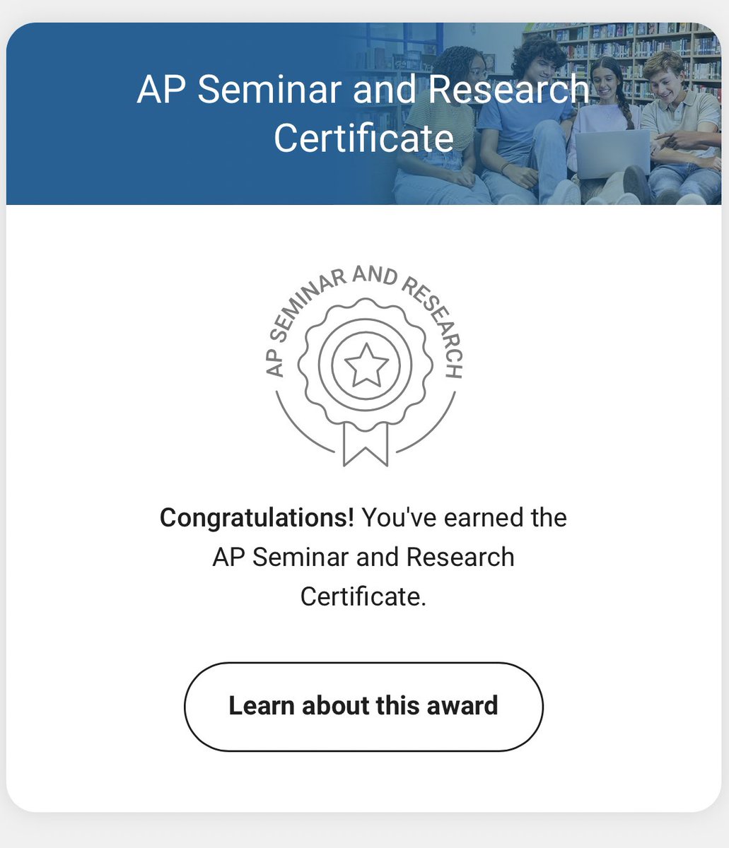 sarahehler43's tweet photo. Received my 2023 AP Scholar Awards this week and I am beyond thankful! Can’t wait to get back to work in the classroom this fall. #RDT https://t.co/uHPx51RSar