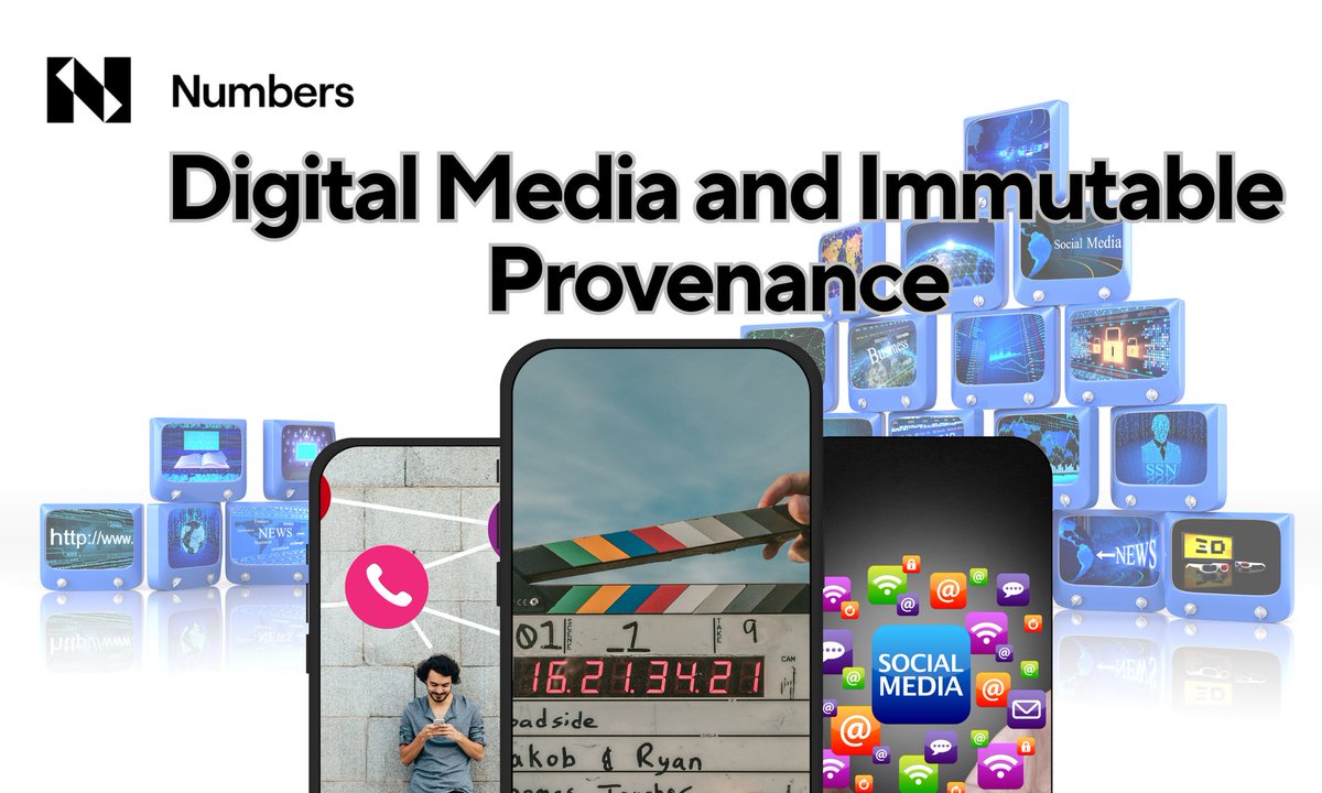 The @numbersprotocol is aim at preserving the provenance of digital media which is crucial for maintaining authenticity, intellectual property rights, verification and fact-checking, and legal compliance.
Key components of digital media provenance include;

#NUMARMY #Web3