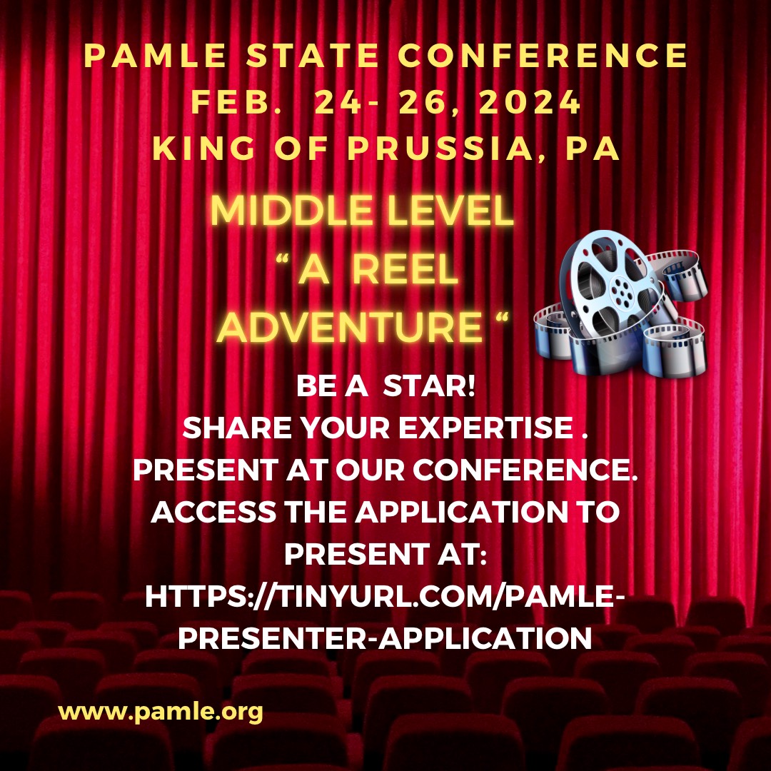 pamleorg's tweet image. Share your expertise and present at #PAMLE24! tinyurl.com/pamle-presente…