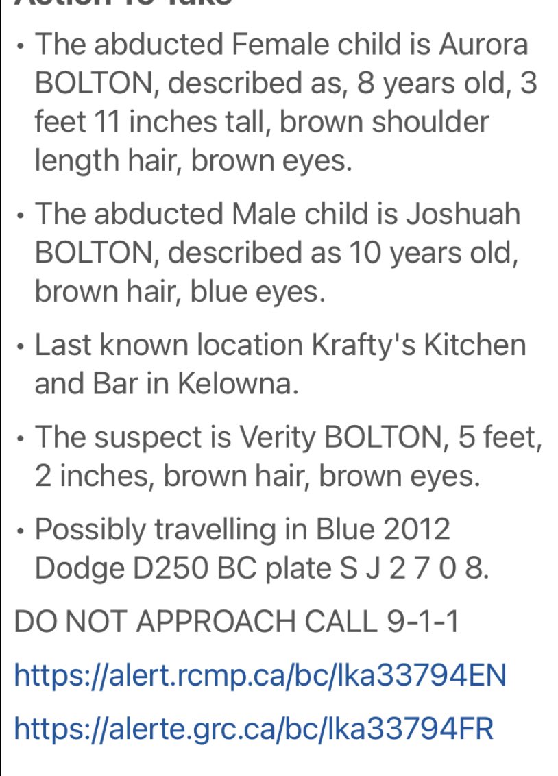SharonBurnabyBC's tweet photo. #AmberAlert
#britishcolumbia #surrey #fraservalley #vancouver #bcpoli #YVR #delta #Langley #chilliwack #hopeBC #kelowna #kamloops #richmondbc #deltabc #vancouverisland #princeton #merrit https://t.co/pEVZf4DpbG