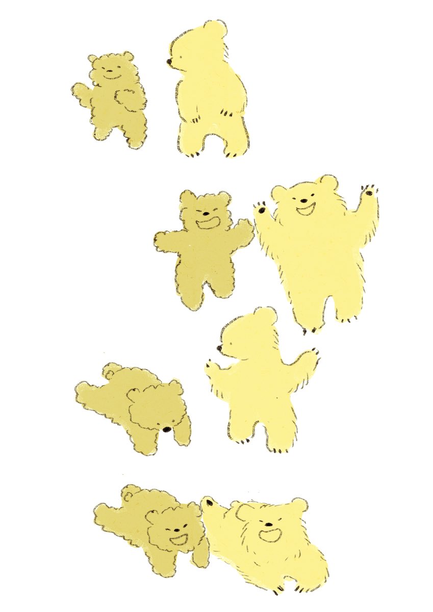 「おんなじ おんなじ」|ももろ　4／20発売絵本「パンダのパクパクきせつのごはん」のイラスト