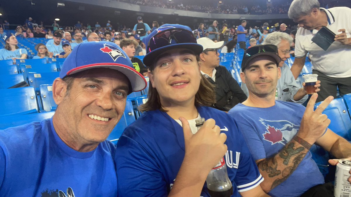 Celebrating Jack’s 16 birthday tonight at the <a href="/BlueJays/">Toronto Blue Jays</a>  game with uncle Mike! #NextLevel