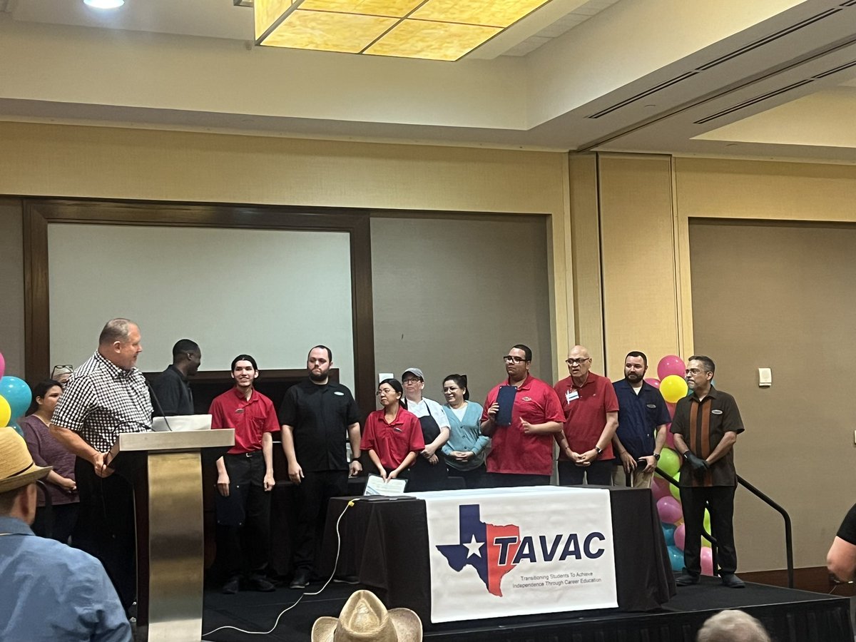 SETransition's tweet photo. Rudy, @NISDReddix young adult,was spotted @HyattRegencySA during the #TAVAC conference!Rudy completed 1 week of group skills training & internship,working with the kitchen staff to provide breakfast & snacks throughout the conference!Thank you @TXWorkforce for the collaboration! https://t.co/e274PGPeWW