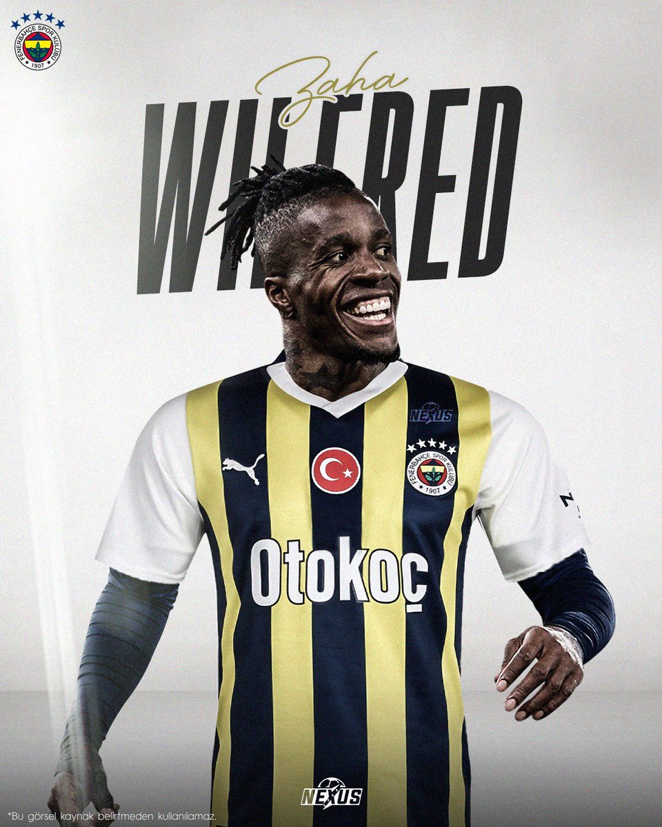 1907_Edit's tweet photo. @wilfriedzaha Come to Fenerbahçe 💛💙 https://t.co/5NHYg2b5eX