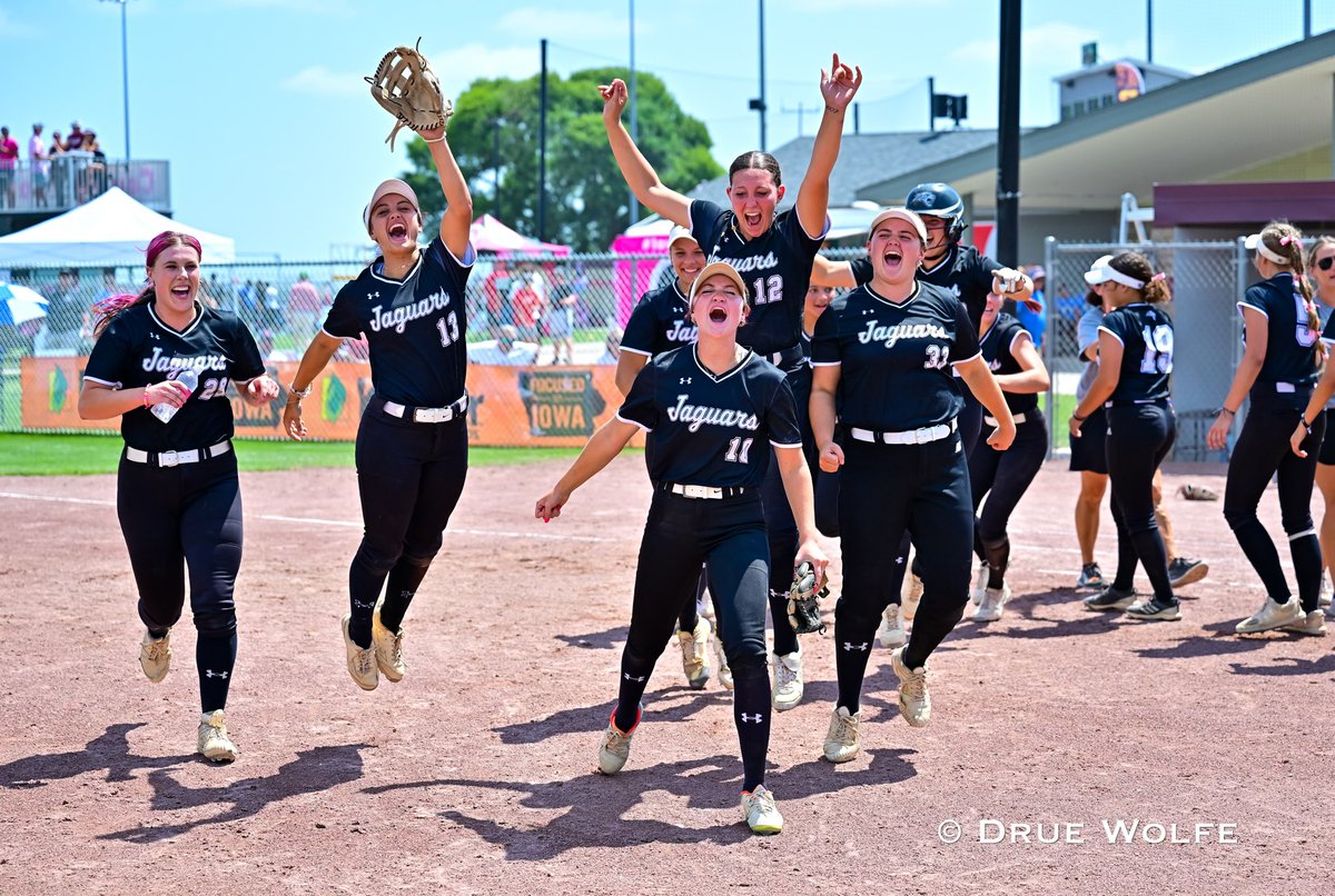 ACHSJagSB's tweet photo. ๐จTo the โship๐จ
Your Ankeny Centennial Jaguars will play Pleasant Valley in the Class 5A State Championship tomorrow at 5!!!!๐
Cowboy theme so wear your best cowboy boots and hats! Yeehaw๐ค ๐ค ๐ค
#GETRAD https://t.co/vvg7IFy3a1