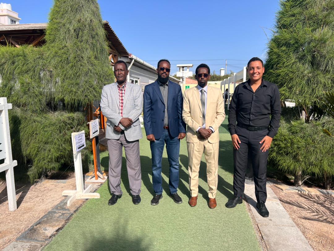 The minister of MFMR-SWSS had a productive meeting with the UNODC Head of Country Office, Mr. Mostafa Elbanna, after introducing himself. They discussed the Somali Fisheries Governance, Enforcement, and Prosecution Project. <a href="/UNSomalia/">UNSOM</a> <a href="/UNODC_MCP/">UNODC Global Maritime Crime Programme</a> <a href="/UNODCNewYork/">UNODC New York Office</a> <a href="/southweststat/">Southwest State of Somalia</a>