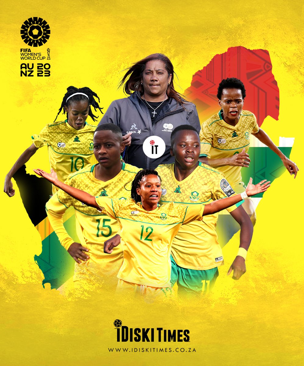 𝗧𝗛𝗘 #FIFAWWC 𝗜𝗦 𝗛𝗘𝗥𝗘‼️ 𝗥𝗧 to show your support for the AFRICAN CHAMPIONS!! 💪🔥 🇿🇦🇿🇦🇿🇦 @Banyana_Banyana 🇿🇦🇿🇦🇿🇦