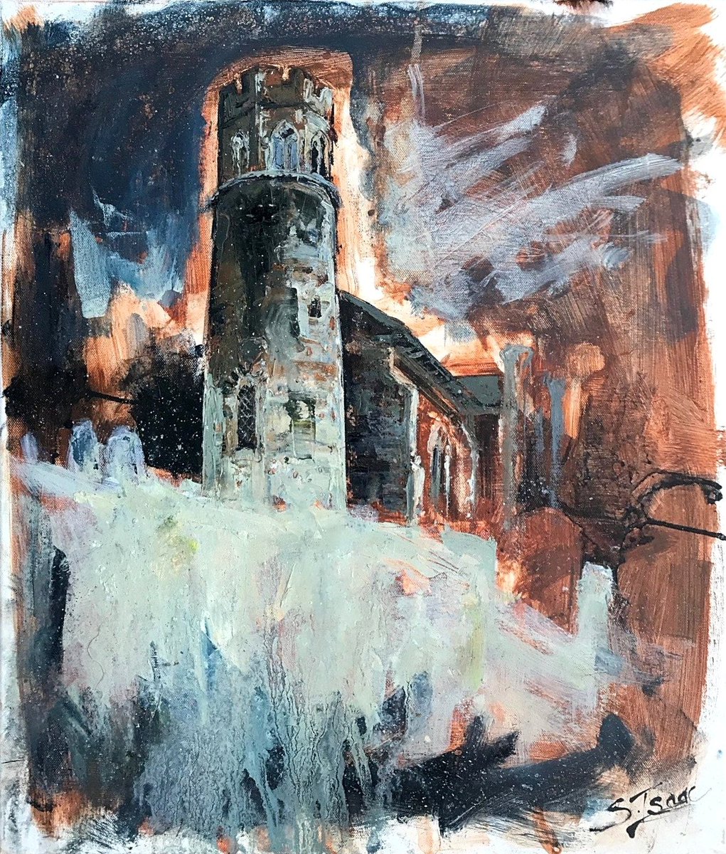 susanisaac's tweet photo. Day 7 of @paintoutnorfolk #PON2023 - 'Between Showers - St Maryโs Church, Bylaugh'. Rain came & went at roughly 1/2 hour intervals. I dried things off in the car & waited for gaps in the weather to push things forward!
#paintoutnorfolk #paintoutnorfolk2023 #paintout #norfolk #art https://t.co/bnU40KKavt