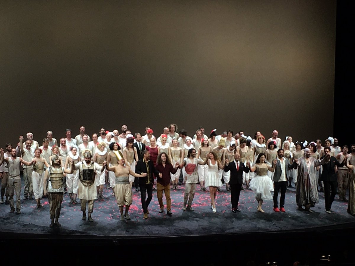 KarlHurb's tweet photo. #Verdi’s #Ernani full of revenge & meaningless honor. #LotteDeBeer’s prod @bregenzfestival was absurd manifest in a destroyed world. Excellent, sharp @EnriqueMazzola @viennasymphony. @saimirpirgu nuanced in title role. https://t.co/yd1sCG8cgX