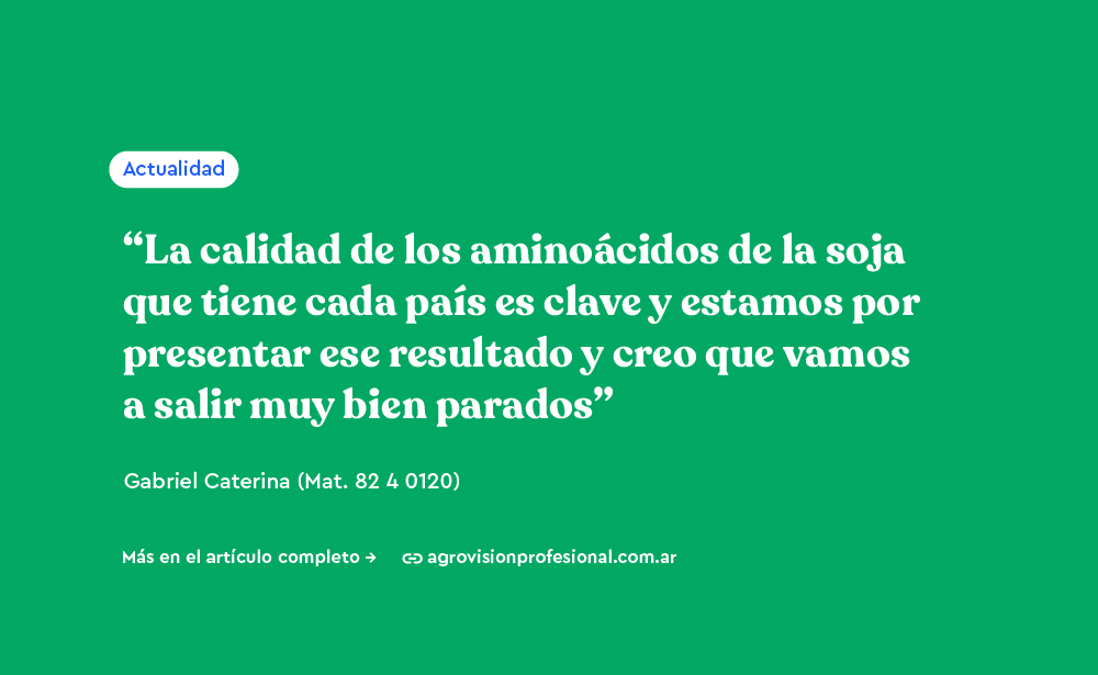 agrovisionprof's tweet photo. 🌿 La cantidad de proteínas es algo que se está discutiendo a nivel mundial y que termina fijando precios.

📌Leé la nota completa en https://t.co/zI9GipTkdx

#soja #mercadoagricola https://t.co/oLtOdJ6Czi