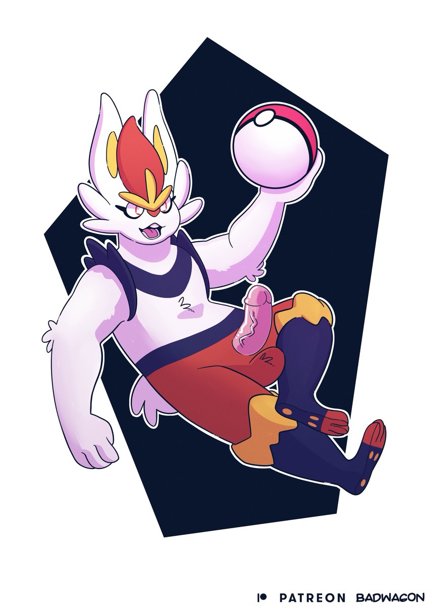 BadWagon2's tweet photo. 🐰🔥

#cinderace #furry #bunny #Pokemon https://t.co/pRGbbGPaWE