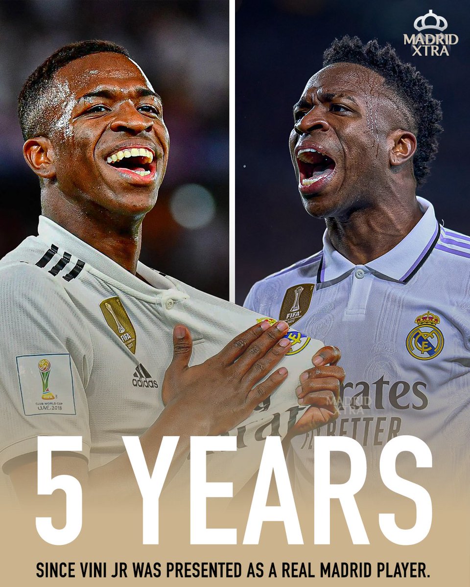 RT @MadridXtra: 5 years already as a Real Madrid player. https://t.co/vMNLvHEXHS