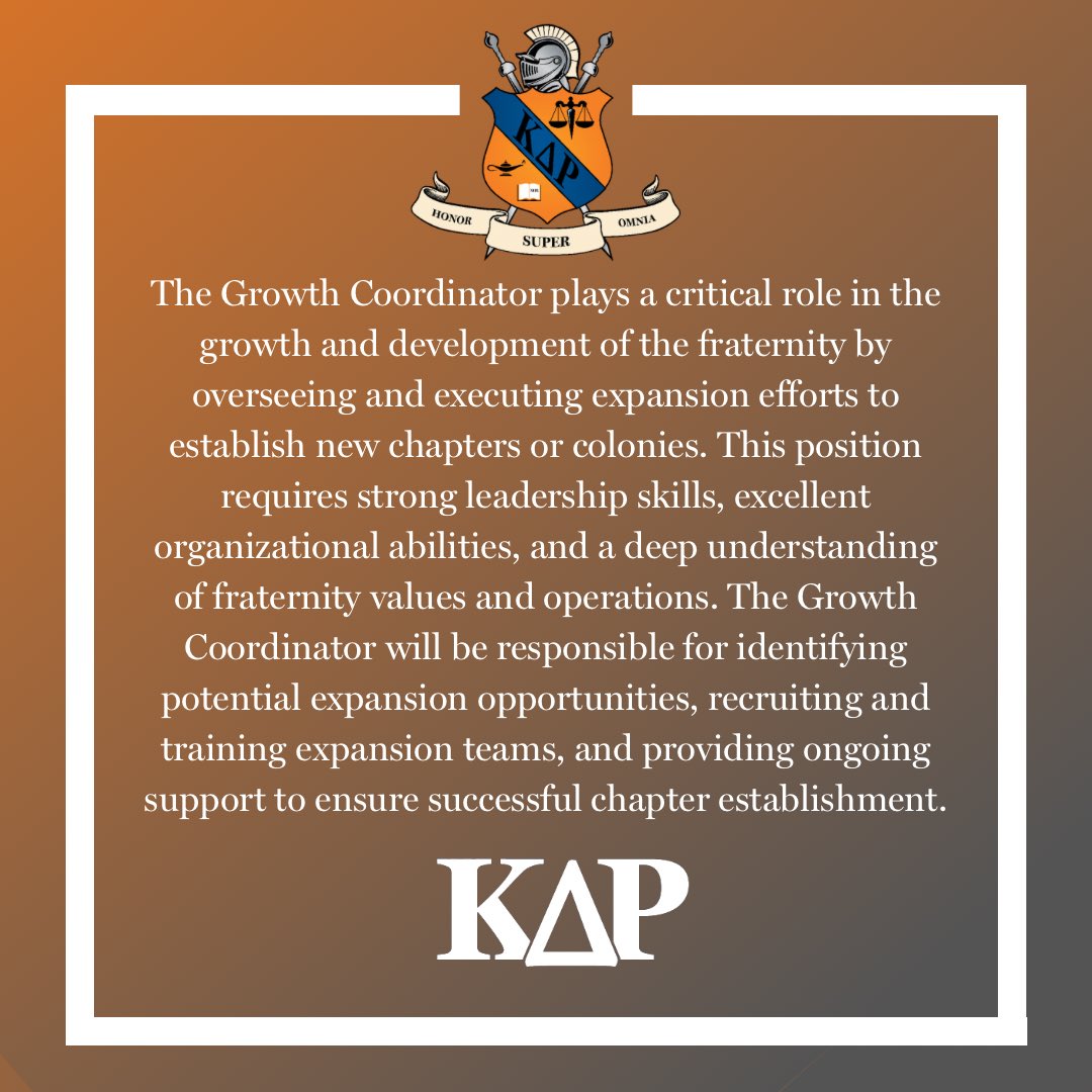 Kappa Delta Rho tweet media