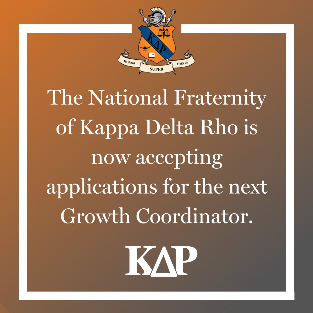 Kappa Delta Rho tweet media