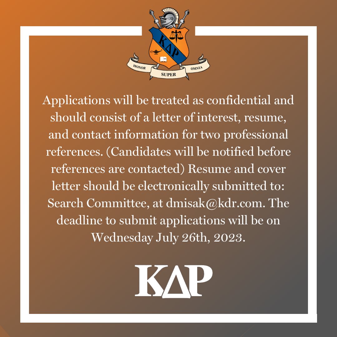 Kappa Delta Rho tweet media